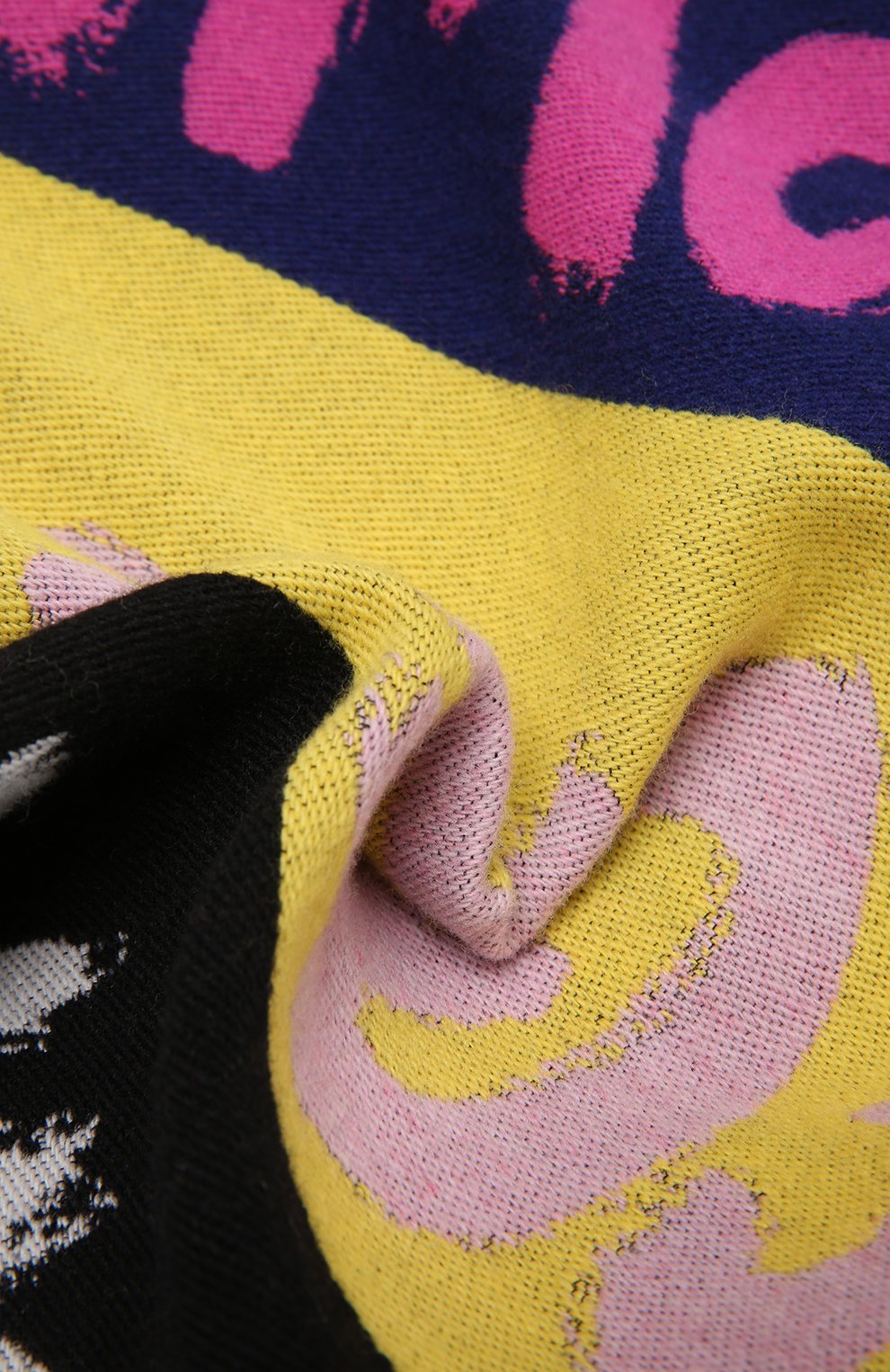 Палантин из шерсти и шелка ALEXANDER MCQUEEN, арт. 683935/3906Q, фото 4