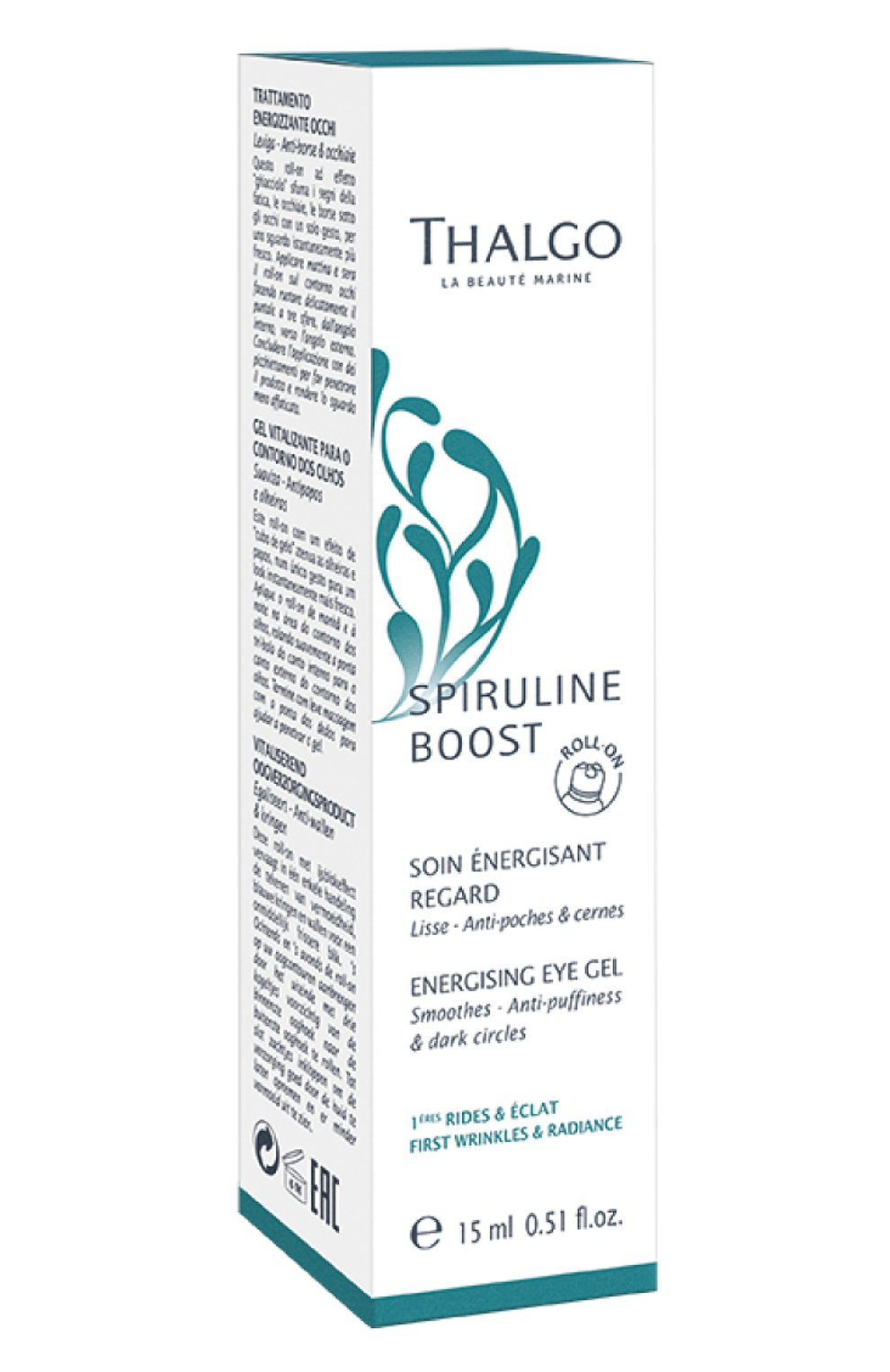 Энергизирующий гель для кожи вокруг глаз (15ml) THALGO, арт. VT19008, фото 4