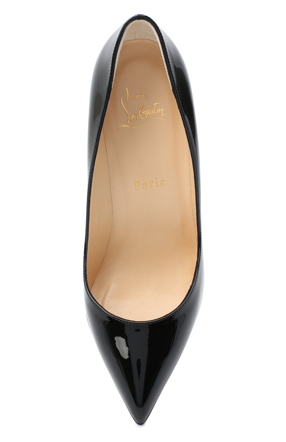 Кожаные туфли pigalle 85 CHRISTIAN LOUBOUTIN, арт. pigalle 85 patent calf, фото 5