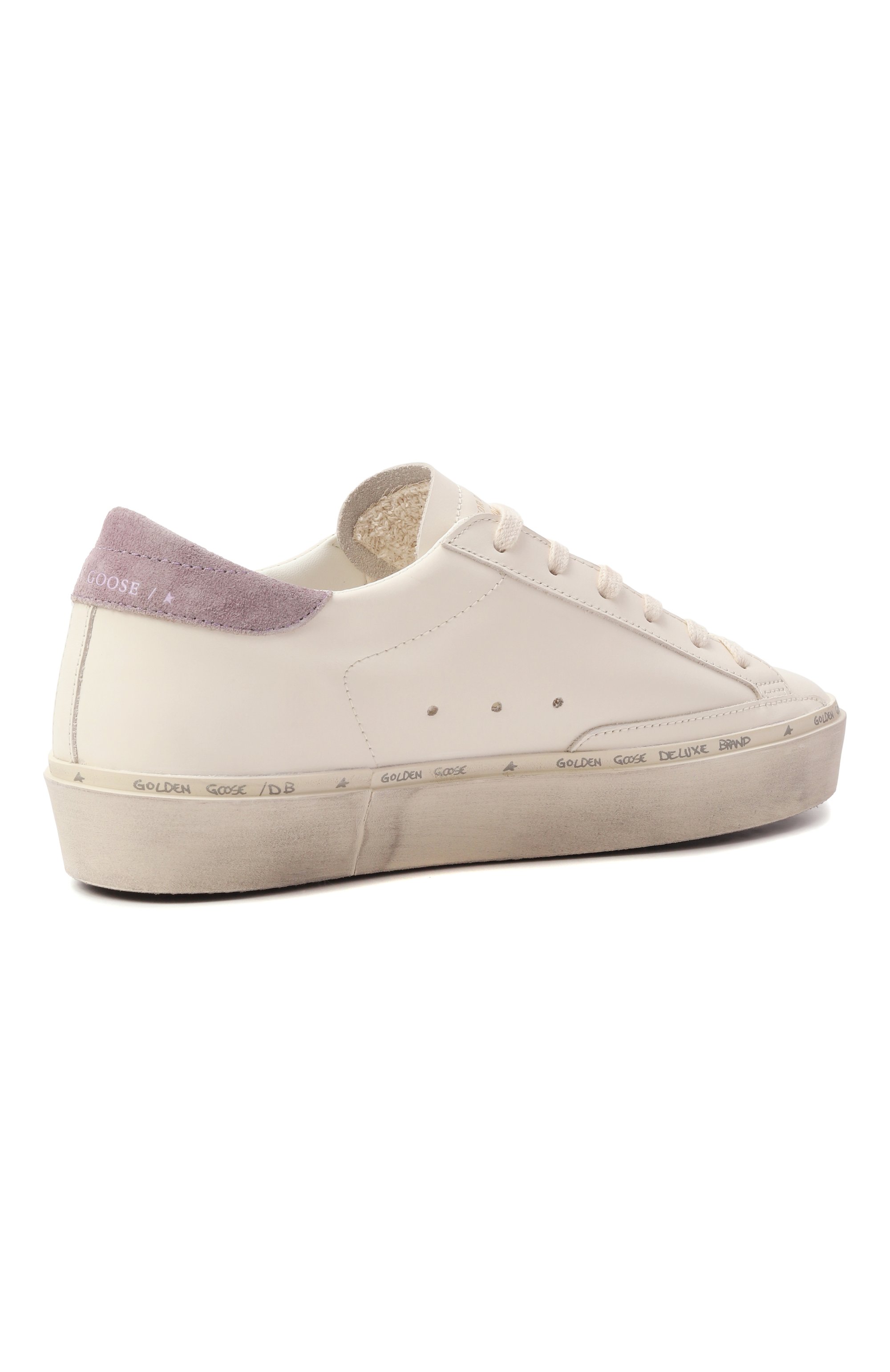 Кожаные кеды hi star GOLDEN GOOSE DELUXE BRAND, арт. GWF00118.F007537, фото 5