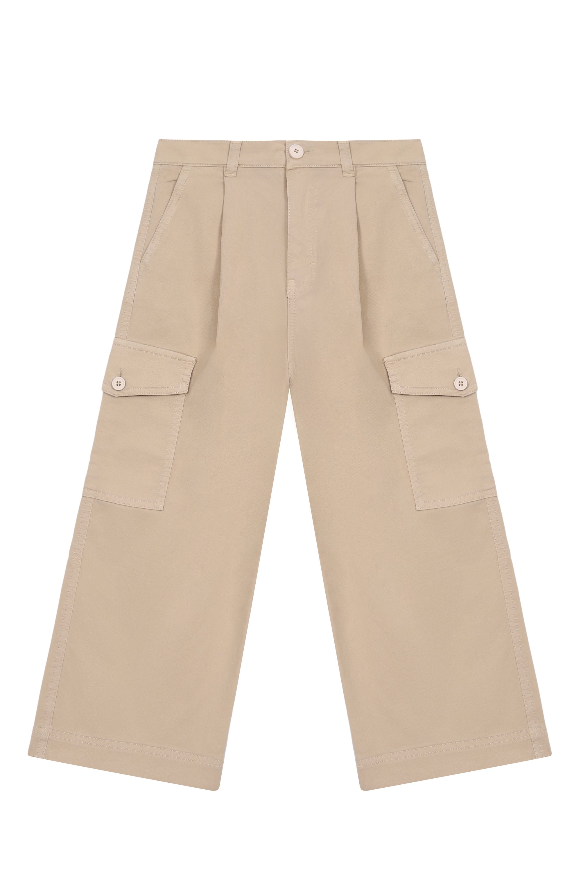 Хлопковые брюки-карго IL GUFO, арт. P25PL440C6074/10A-14A, фото 1