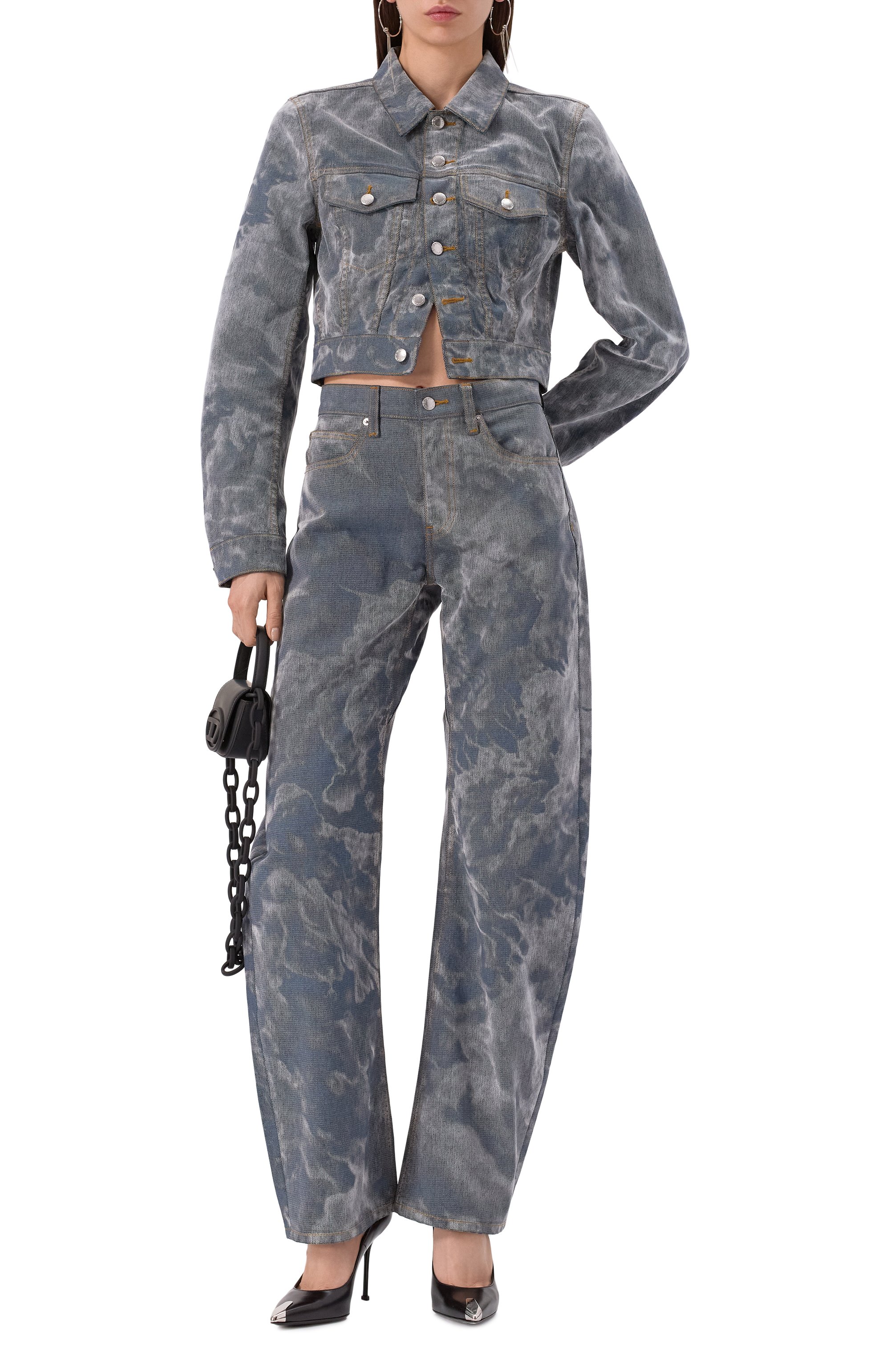 Джинсовая куртка ALEXANDER WANG, арт. 4DC1252572, фото 2