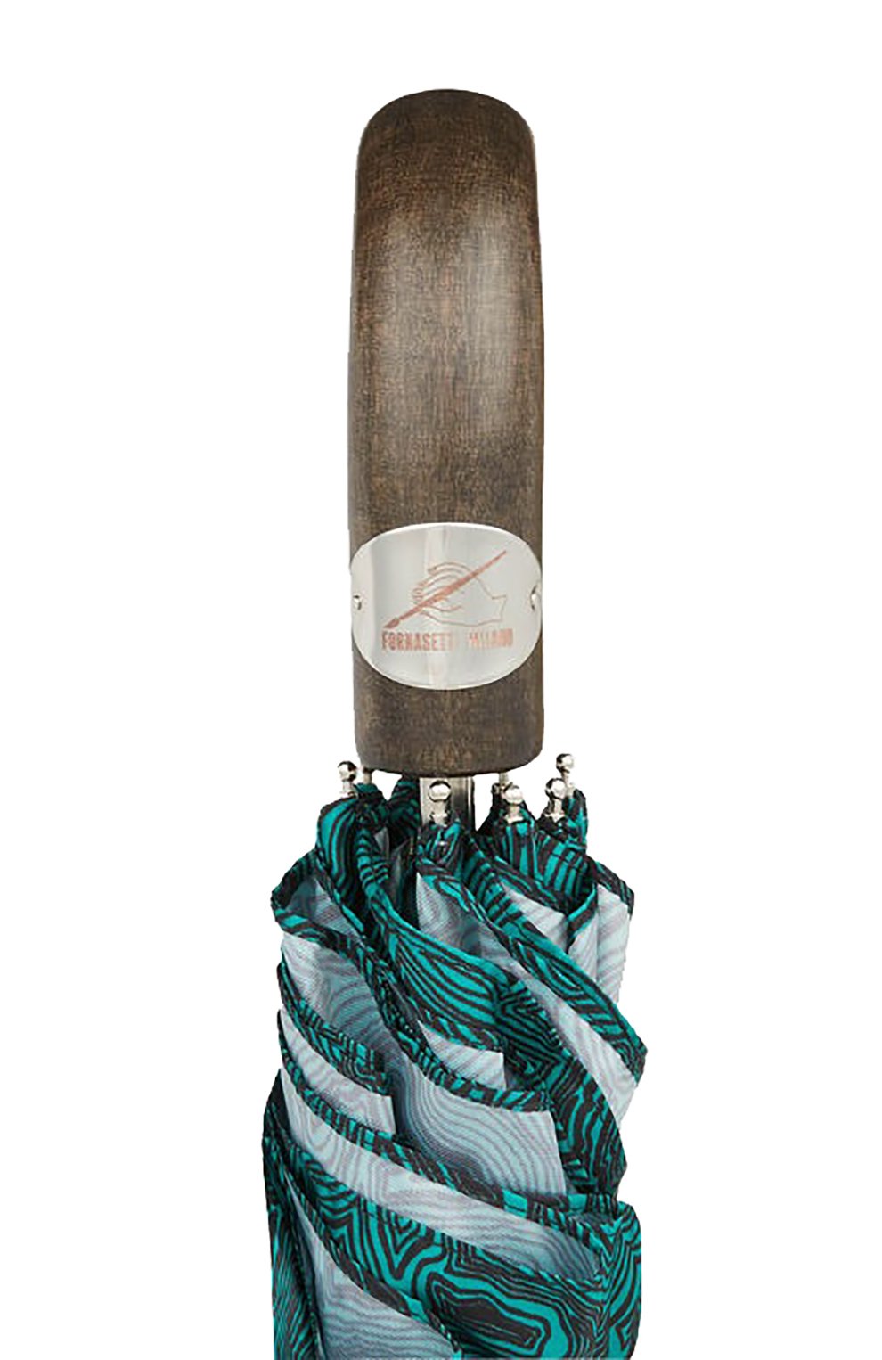 Складной зонт malachite verde con serratura FORNASETTI, арт. 0M104-PG, фото 5