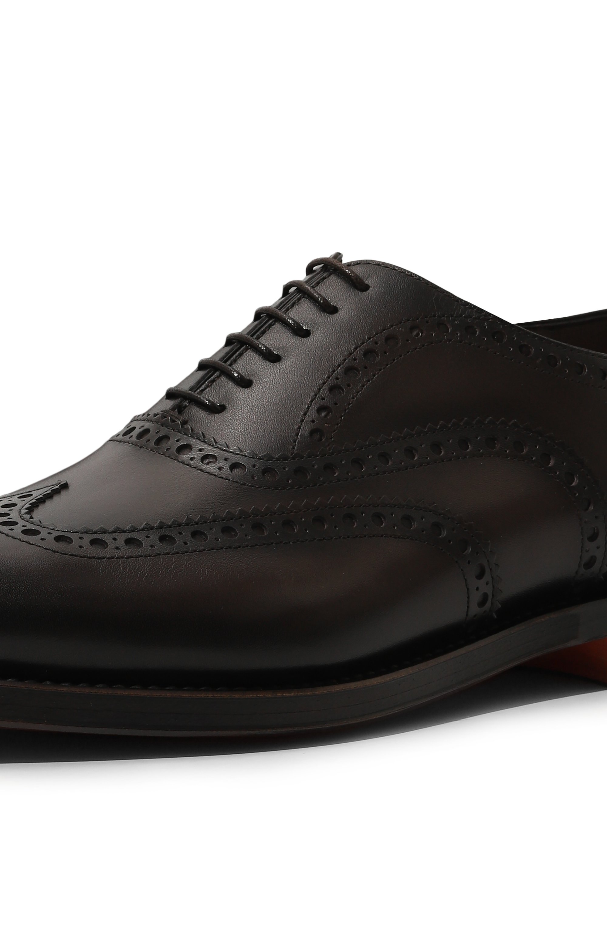 Кожаные оксфорды colin SANTONI, арт. MCCG17836PD5HSH9, фото 6