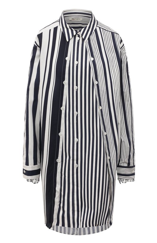 

Рубашка из хлопка и шелка Ports 1961, Разноцветный