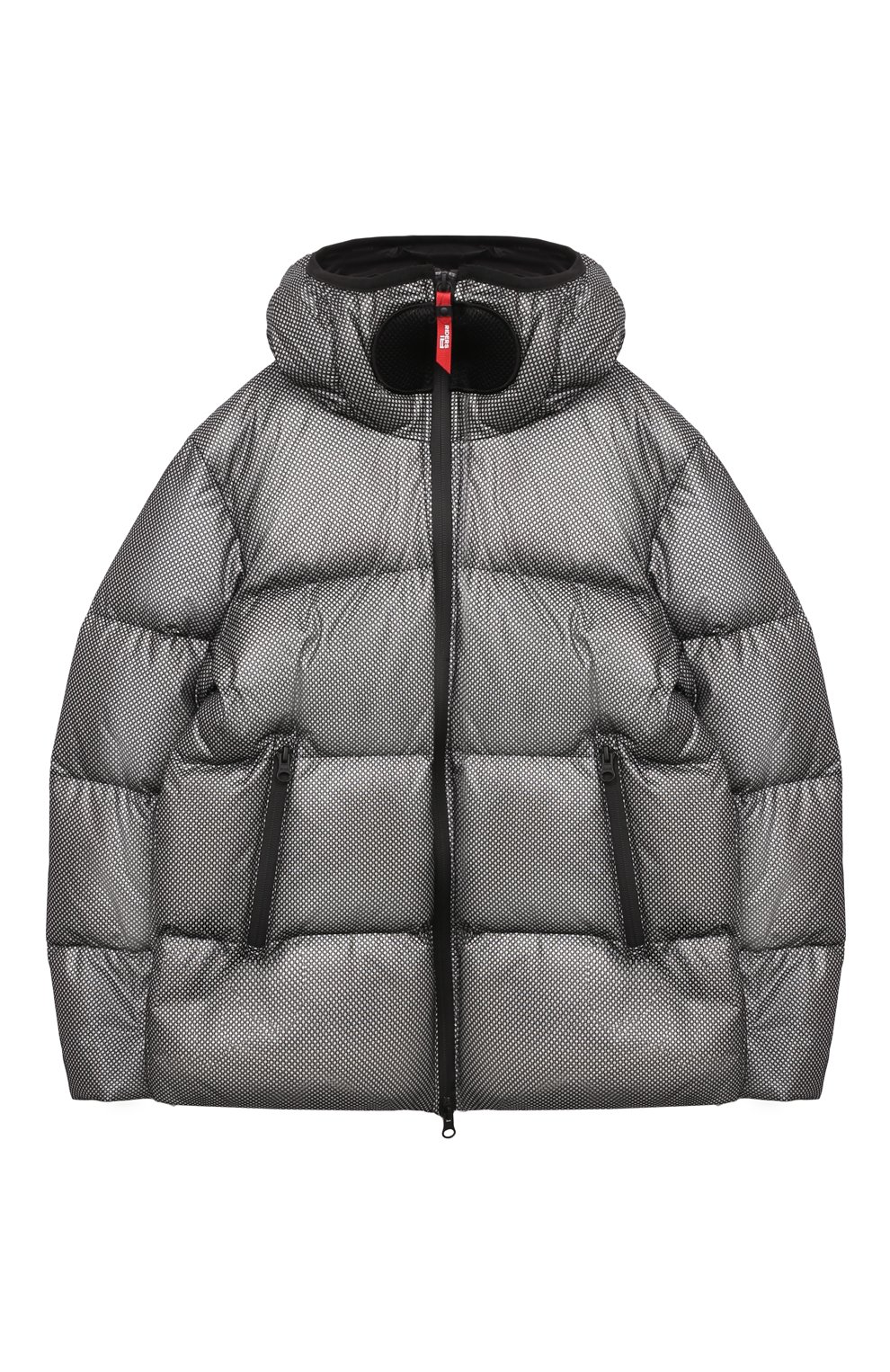 Пуховик AI RIDERS серебряного цвета по цене 47200 руб., арт. JK728CTMBS4, фото 1 Пуховик AI RIDERS, арт. JK728CTMBS4, фото 1