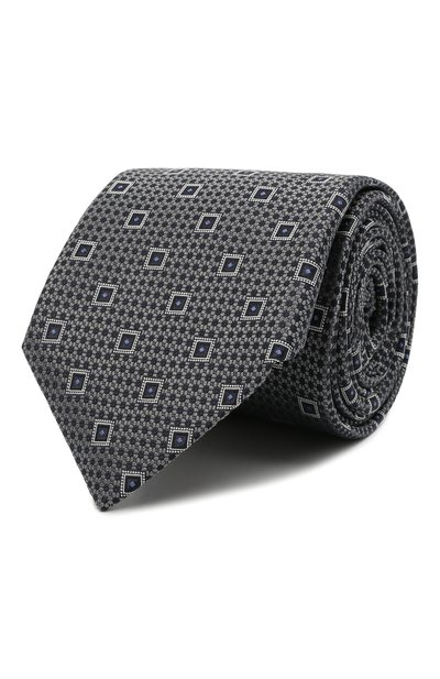 Мужской шелковый галстук CANALI, арт. 18/HJ03163