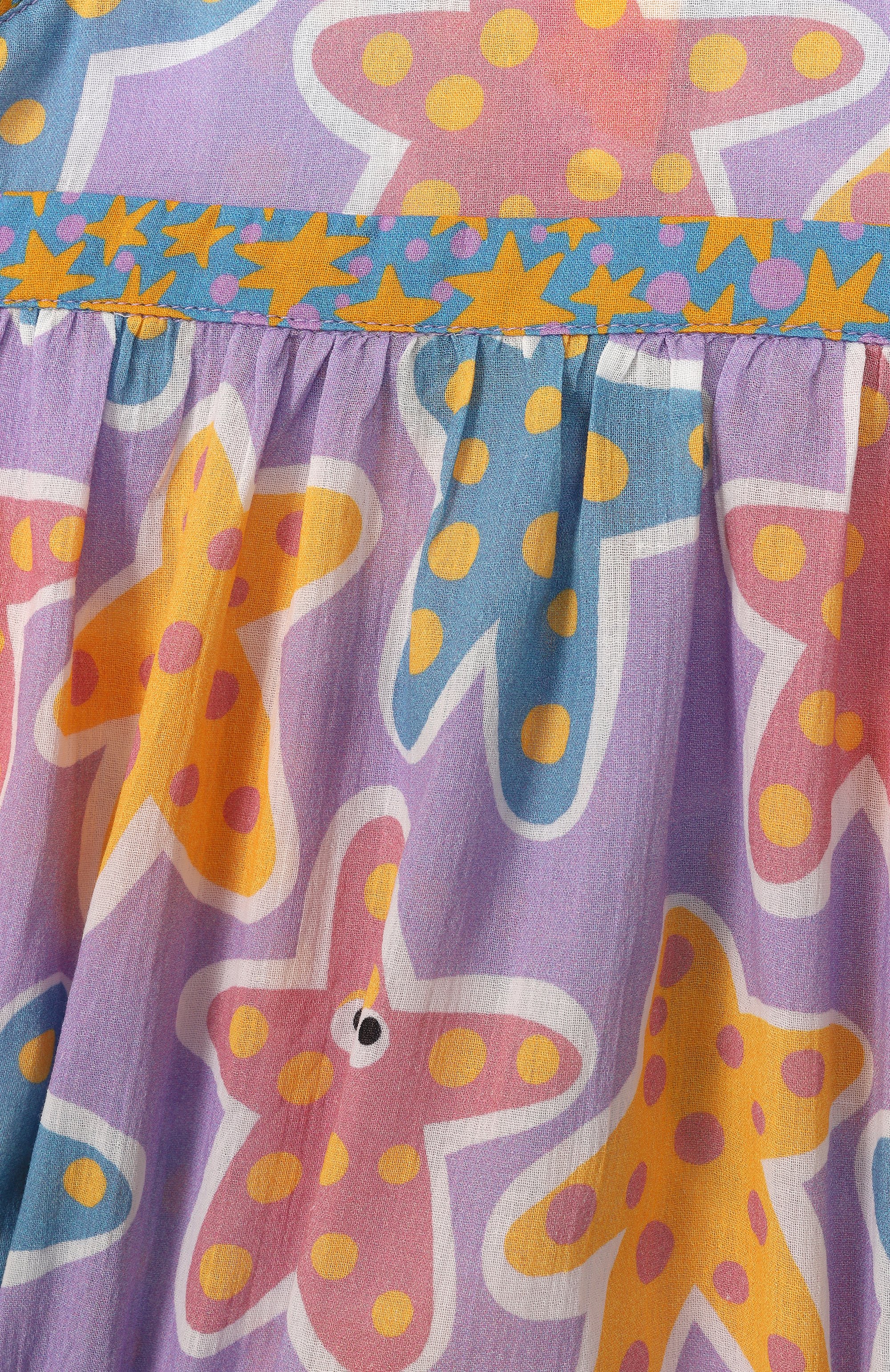 Хлопковый песочник STELLA MCCARTNEY сиреневого цвета по цене 13450 руб., арт. TYA032, фото 3 Хлопковый песочник STELLA MCCARTNEY, арт. TYA032, фото 3