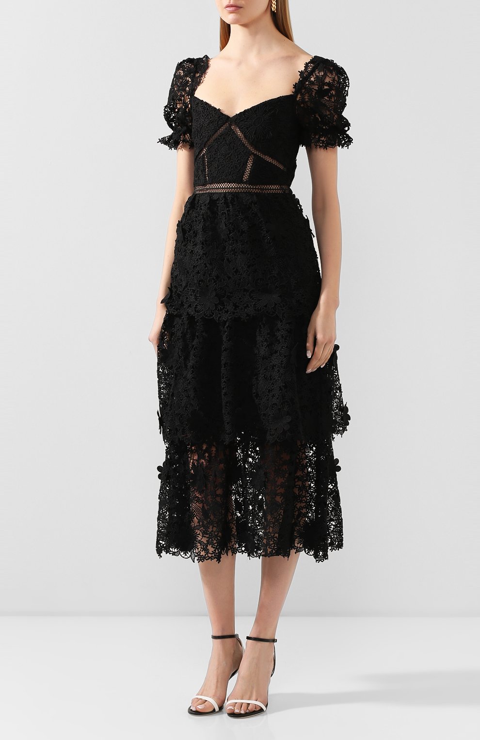 Платье-миди SELF-PORTRAIT, арт. SS20-118, фото 3