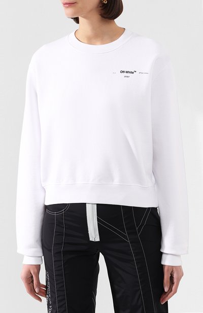 Хлопковый свитшот OFF-WHITE, арт. 0WBA026S20FLE0050184, фото 3