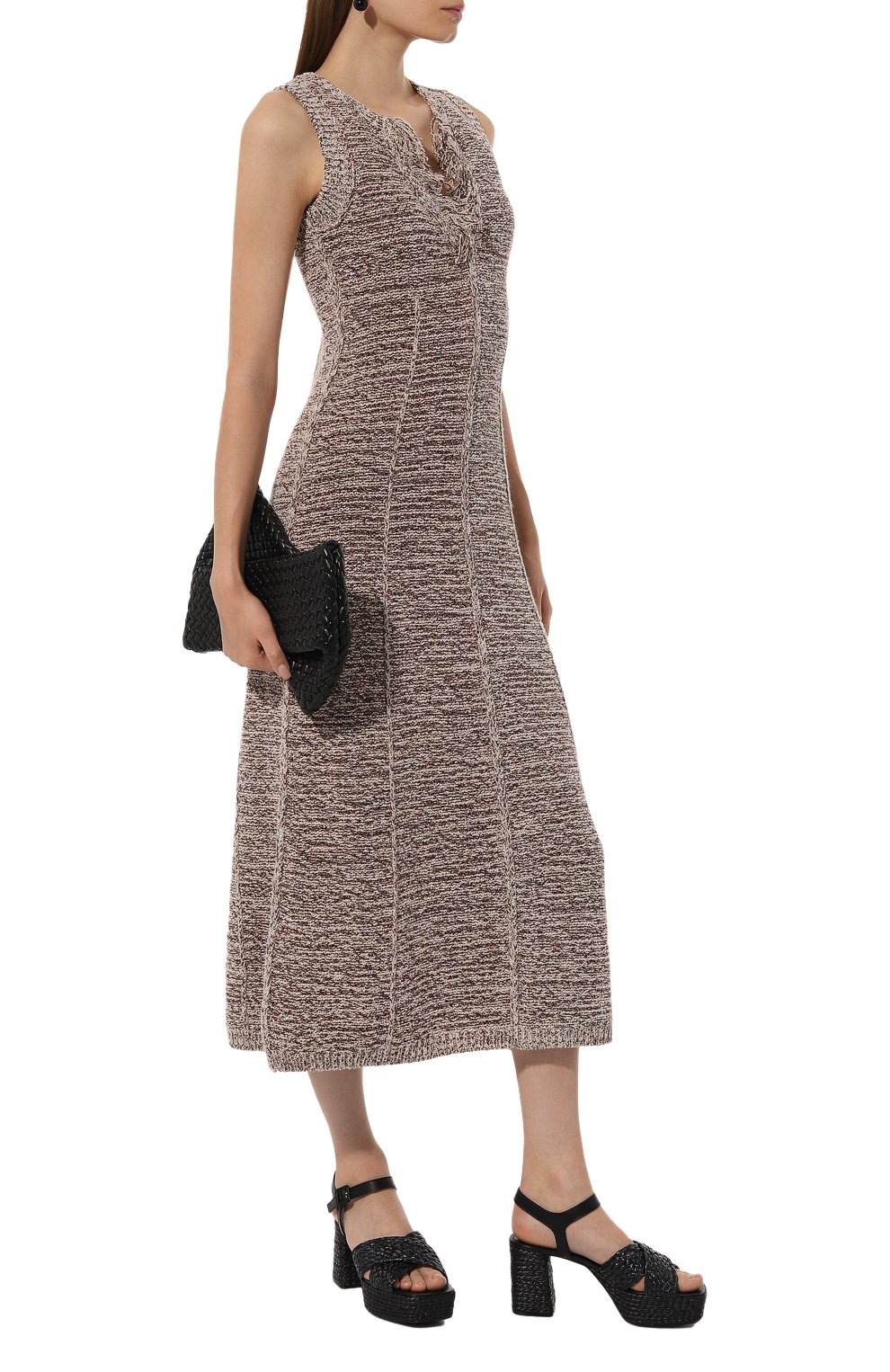 Платье из хлопка и вискозы DOROTHEE SCHUMACHER, арт. 616601, фото 2