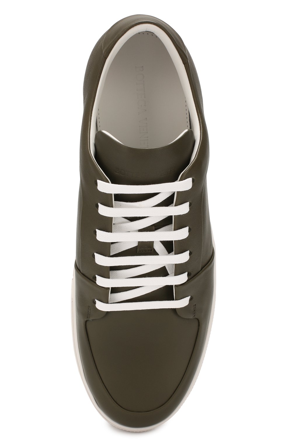 Кожаные кеды BOTTEGA VENETA, арт. 608761/VT040, фото 5