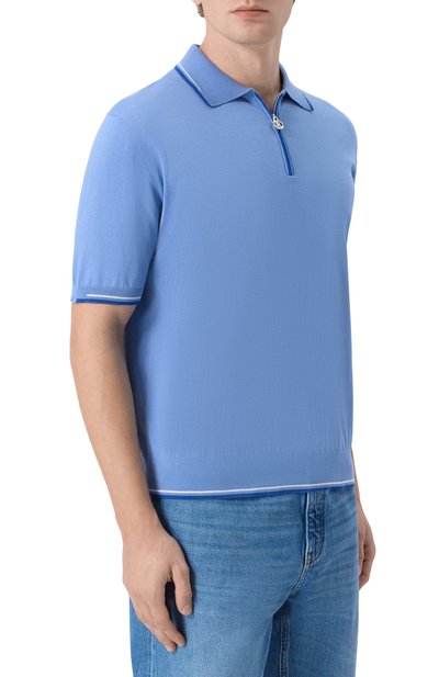 Хлопковое поло STEFANO RICCI, арт. K313051P31/F26146, фото 3