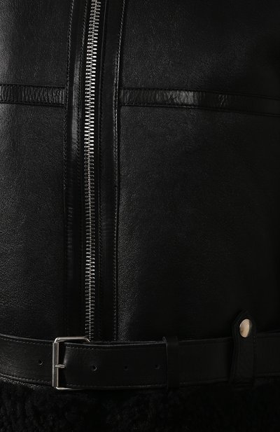 Дубленка ACNE STUDIOS черного цвета по цене 266500 руб., арт. A70021, фото 5 Дубленка ACNE STUDIOS, арт. A70021, фото 5