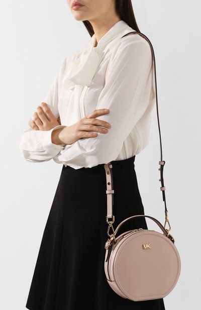 Сумка delaney medium MICHAEL MICHAEL KORS светло-розового цвета по цене 29600 руб., арт. 30T9GNBM2L, фото 5 Сумка delaney medium MICHAEL MICHAEL KORS, арт. 30T9GNBM2L, фото 5