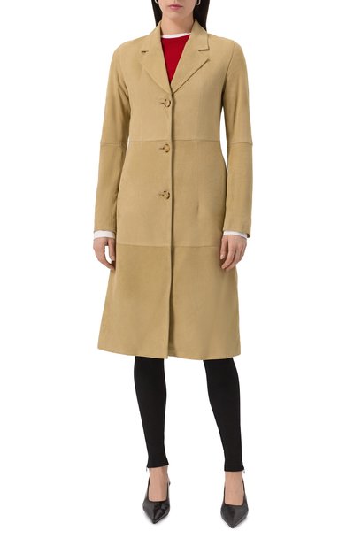 Замшевое пальто TOTEME, арт. 252-WR00169-LE0005, фото 3