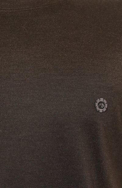 Шелковая футболка STEFANO RICCI, арт. MNH3402930/BG2601, фото 5