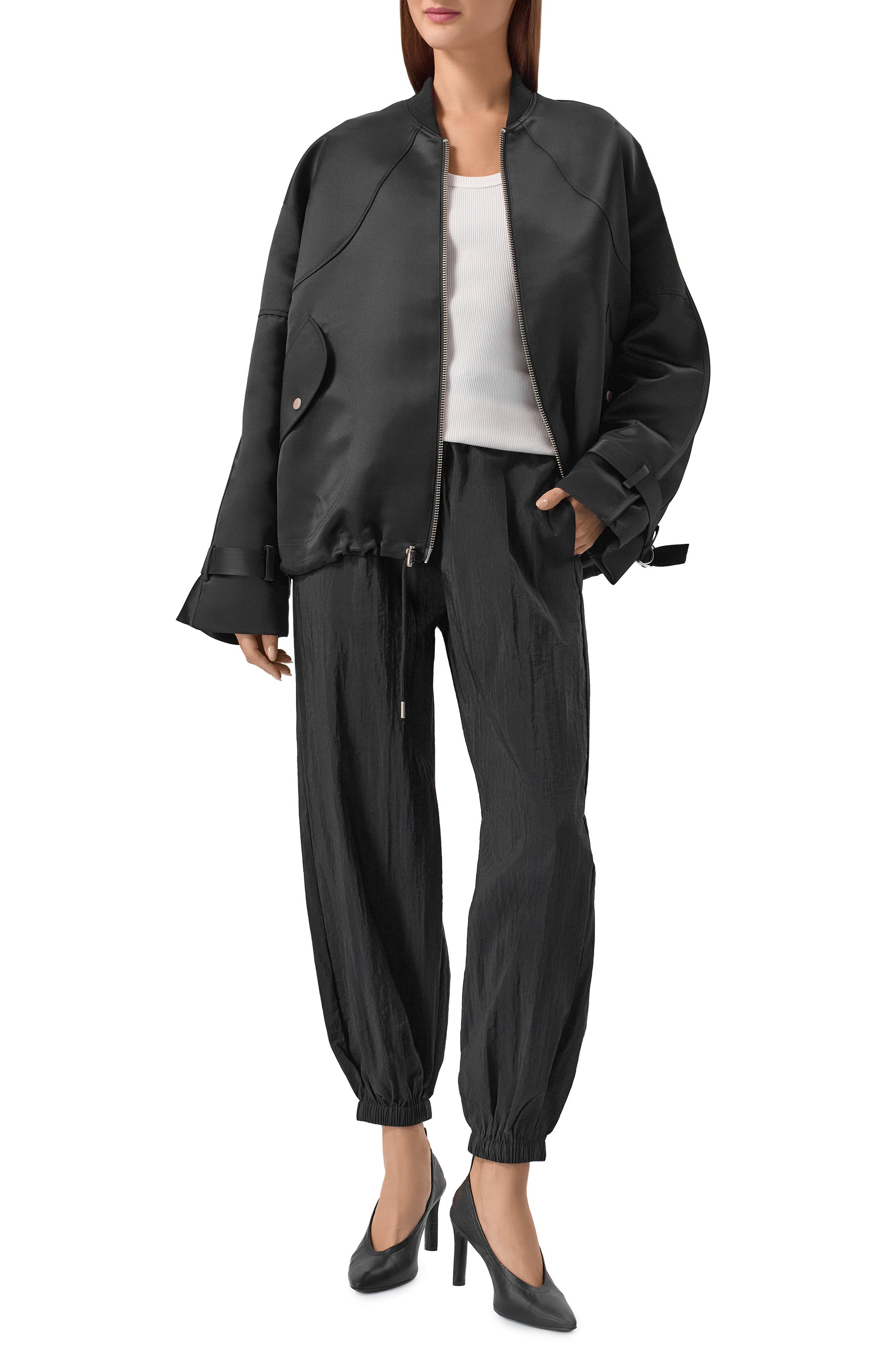 Джоггеры CO черного цвета по цене 79950 руб., арт. 5254BRN-PS26, фото 2 Джоггеры CO, арт. 5254BRN-PS26, фото 2