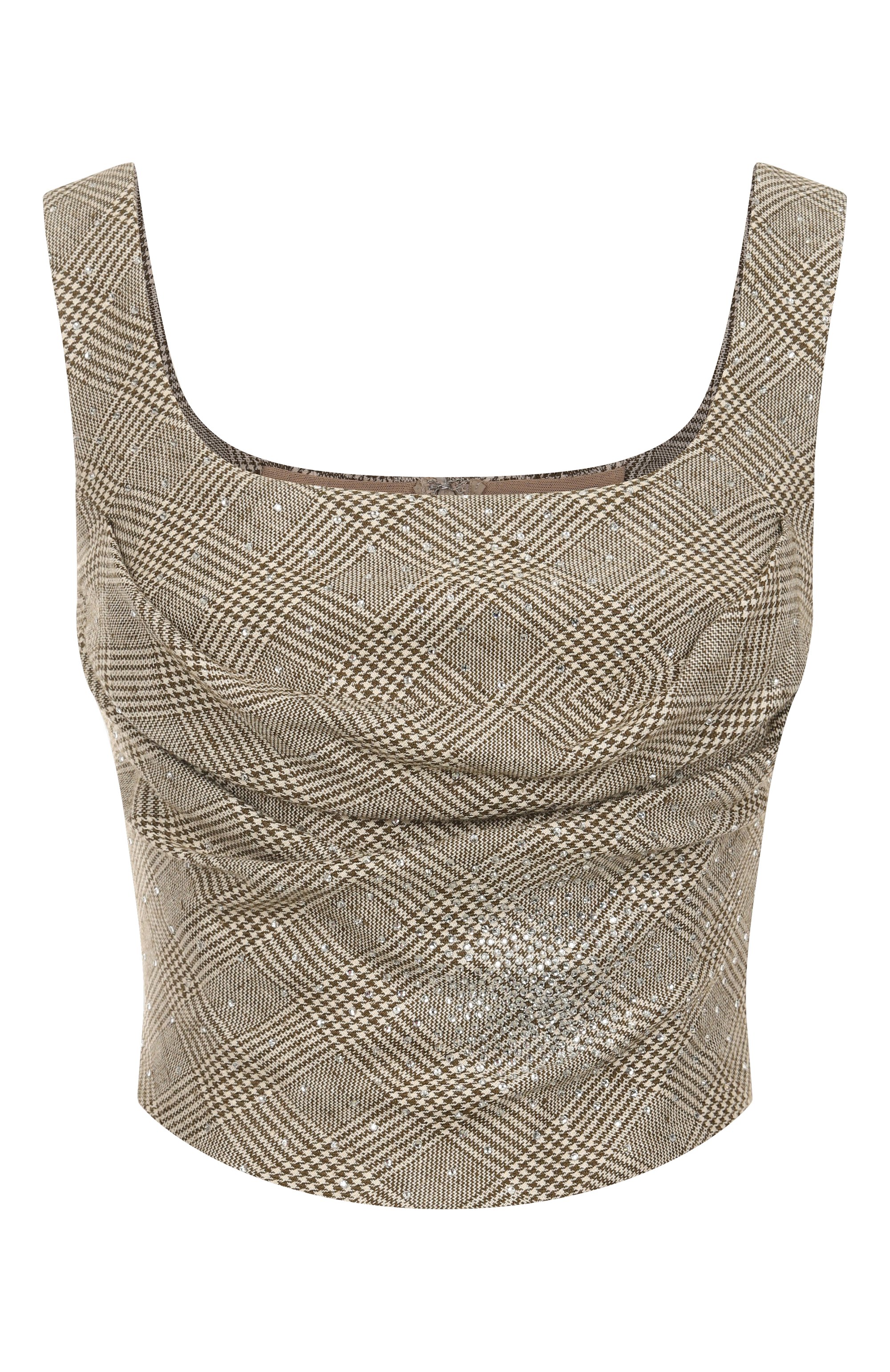 Топ-бюстье из вискозы и хлопка GIUSEPPE DI MORABITO, арт. 04SST0309C 04427, фото 1