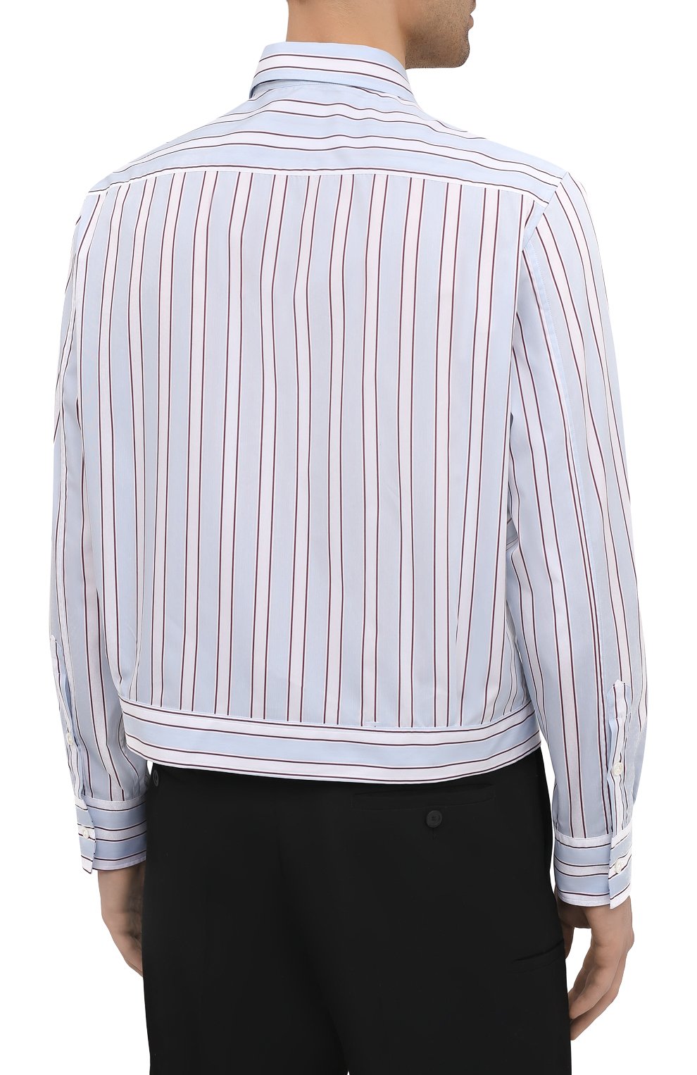 Хлопковая рубашка LANVIN, арт. RM-SI0543-4860-P21, фото 4