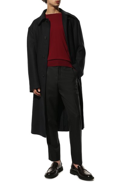 Шерстяной джемпер LORO PIANA бордового цвета по цене 151000 руб., арт. FAI1916, фото 2 Шерстяной джемпер LORO PIANA, арт. FAI1916, фото 2