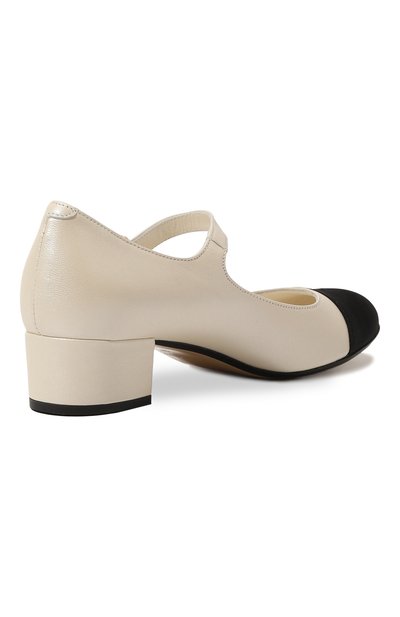 Кожаные туфли MISSOURI кремового цвета по цене 25700 руб., арт. 78085 D/27-30, фото 3 Кожаные туфли MISSOURI, арт. 78085 D/27-30, фото 3