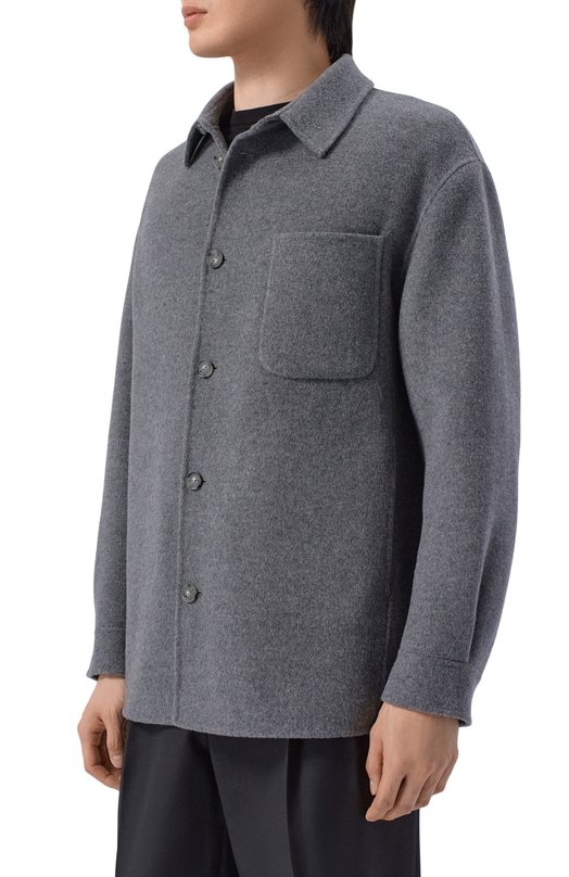 Шерстяная куртка-рубашка Hevo BARID/I700 Серый  BARID/I700 Фото 3