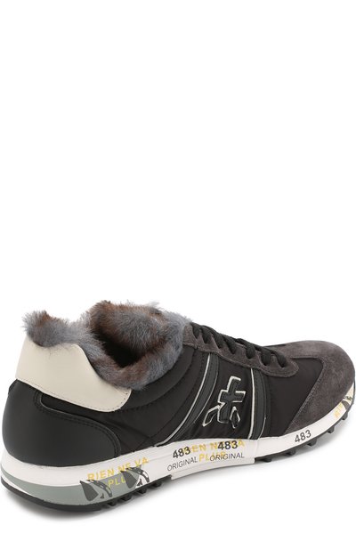 Комбинированные кроссовки lucy-d на шнуровке PREMIATA, арт. LUCY-D/VAR2623M, фото 4