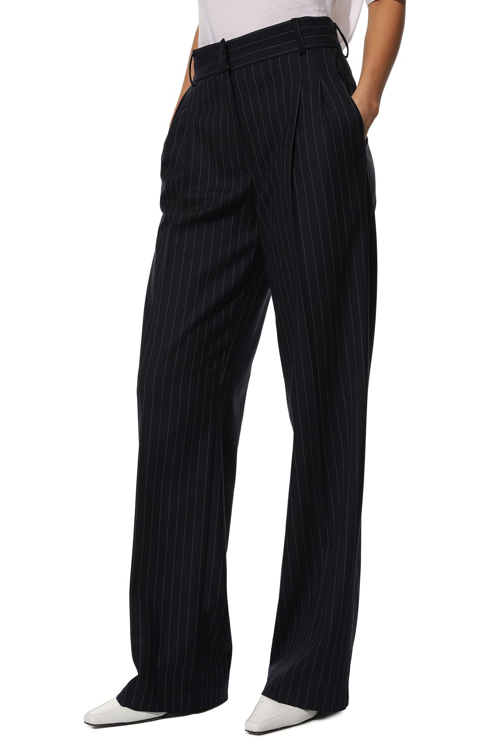 Брюки из вискозы SEVEN LAB, арт. PPZ33-22 pinstripes navy, фото 3