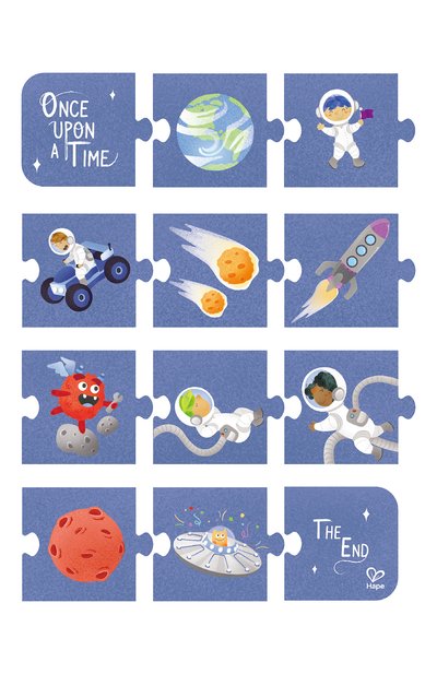 Пазл 3 в 1 космические приключения HAPE, арт. E1646_HP, фото 5