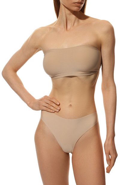 Трусы-стринги SIMONE PERELE бежевого цвета по цене 3990 руб., арт. 10V700, фото 2 Трусы-стринги SIMONE PERELE, арт. 10V700, фото 2