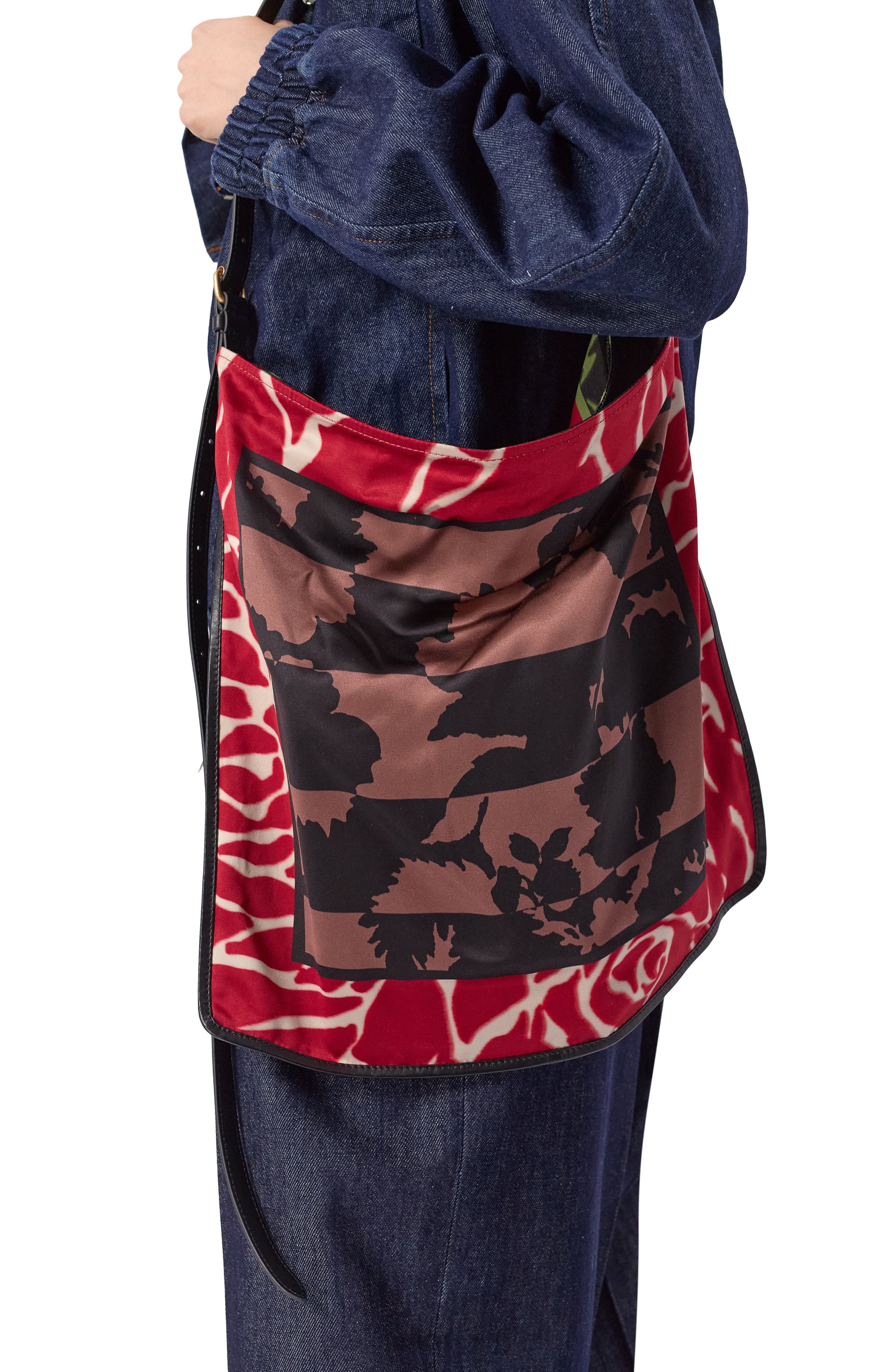 Сумка scarf large DRIES VAN NOTEN разноцветного цвета по цене 86850 руб., арт. 011502/3180, фото 8 Сумка scarf large DRIES VAN NOTEN, арт. 011502/3180, фото 8