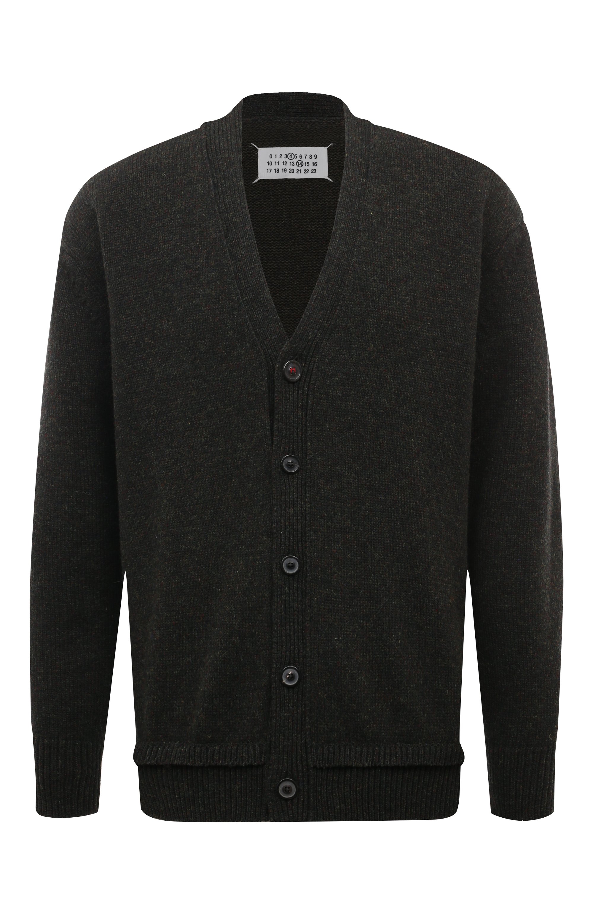 Кардиган из шерсти и льна MAISON MARGIELA, арт. SI1GP0003/S18064, фото 1