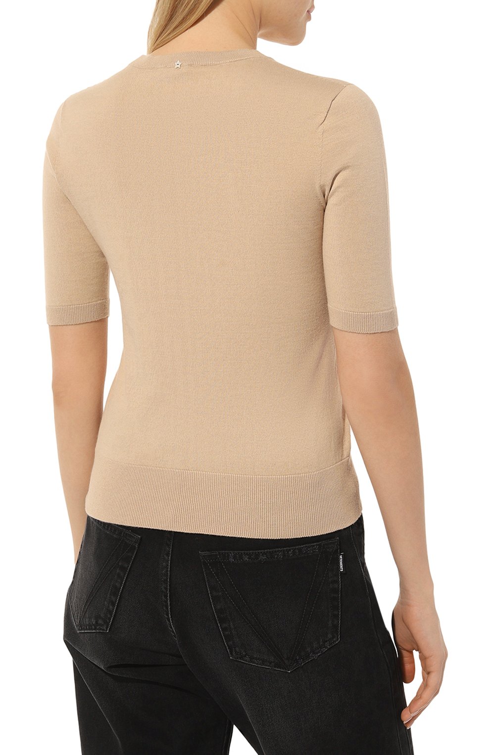 Пуловер из хлопка и кашемира LORENA ANTONIAZZI, арт. P23114TM07B/2224, фото 4