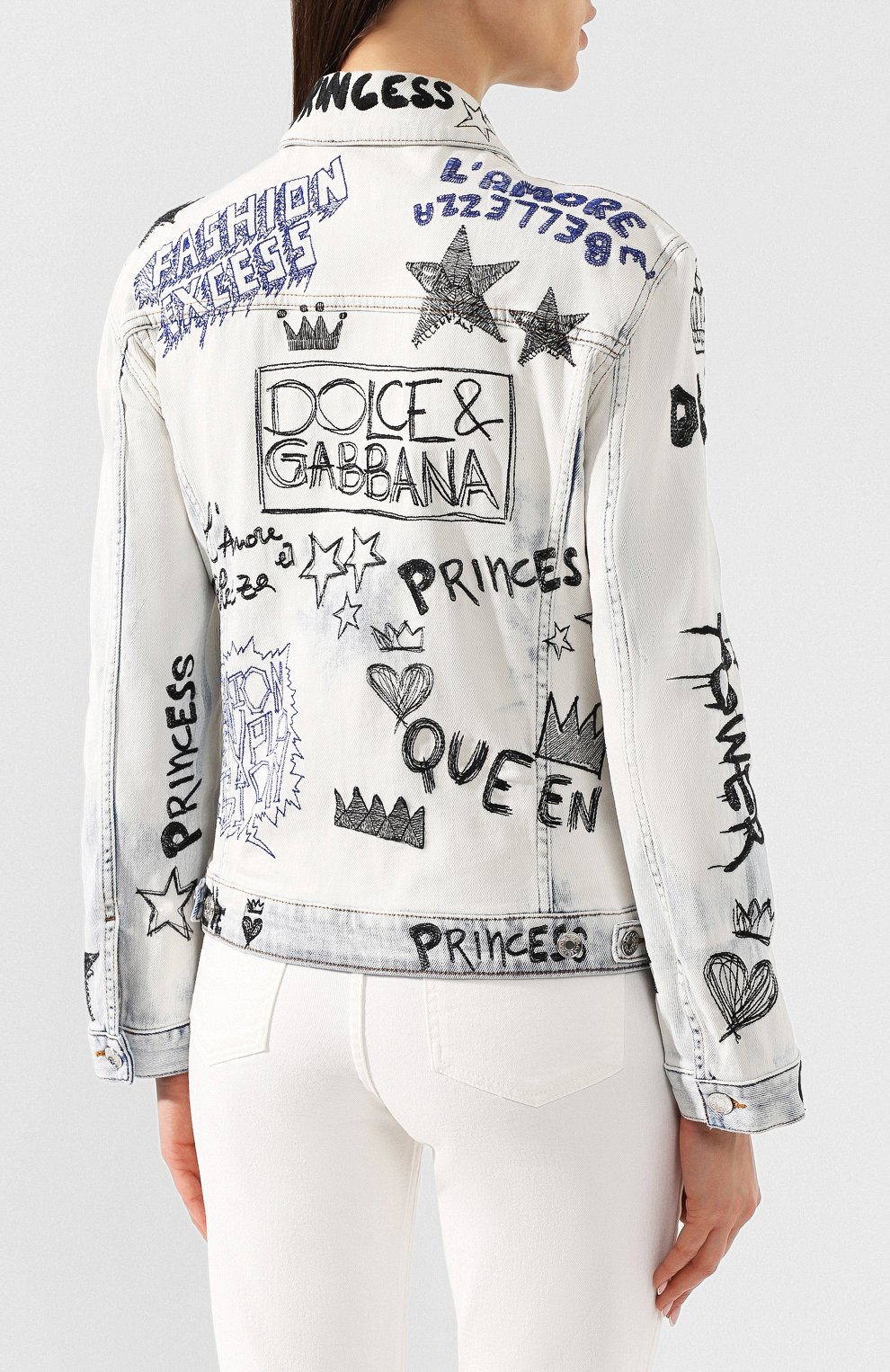 Джинсовая куртка DOLCE & GABBANA, арт. F9E49Z/G8AR3, фото 4