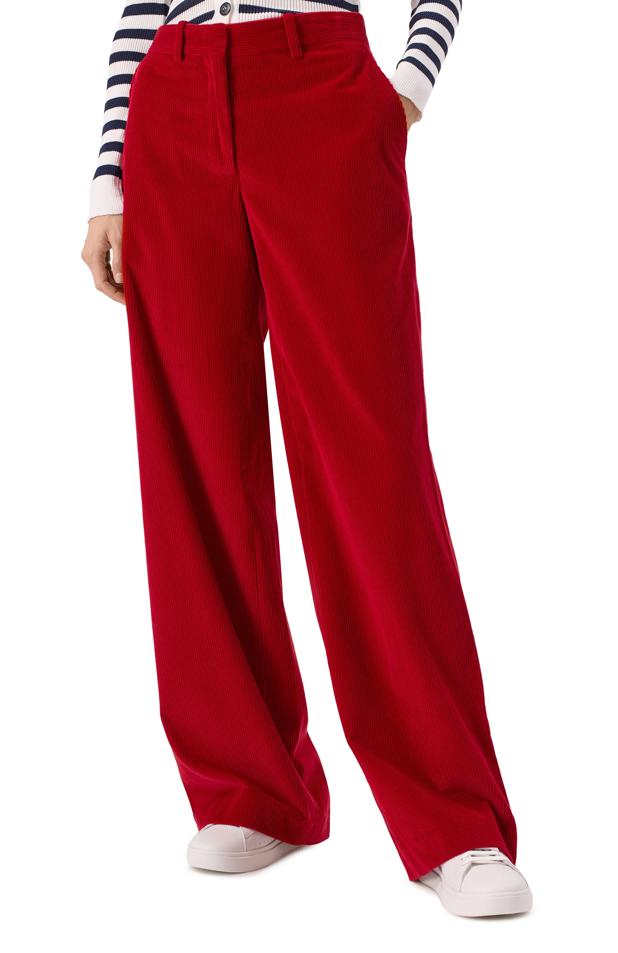 Вельветовые брюки CHAPURIN красного цвета по цене 85000 руб., арт. P/19551/28650-М, фото 3 Вельветовые брюки CHAPURIN, арт. P/19551/28650-М, фото 3