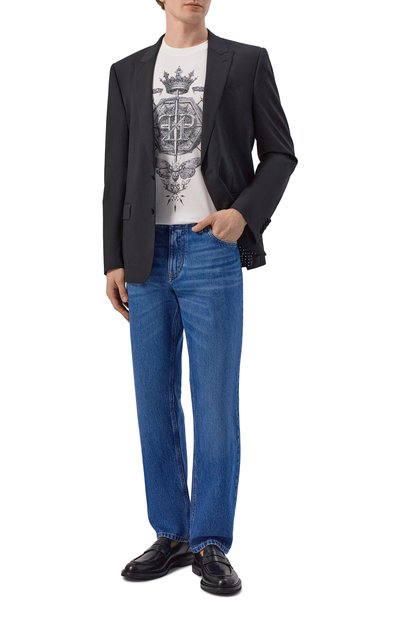 Хлопковая футболка PHILIPP PLEIN, арт. SAFC MTK8822 PJY002N, фото 2