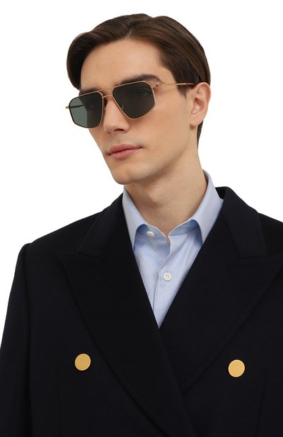Солнцезащитные очки G.O.D. EYEWEAR, арт. THIRTY SIX II G0LD SILVER/GREEN, фото 3