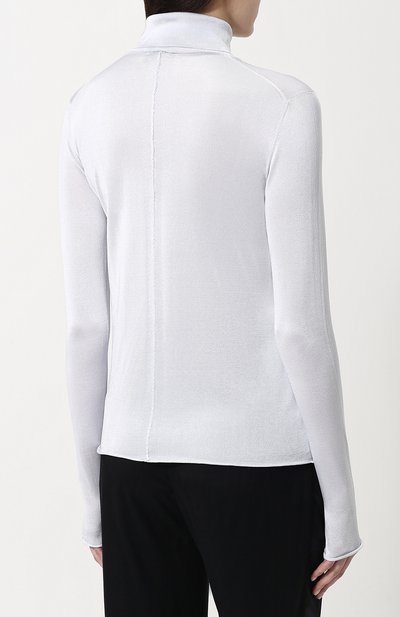 Однотонная шелковая водолазка TOM FORD, арт. MAK762-YAX162, фото 4