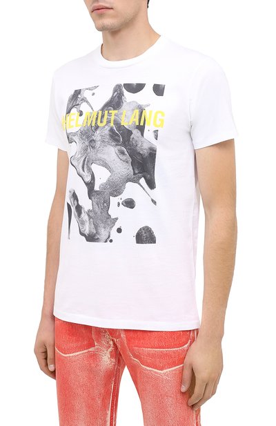 Хлопковая футболка HELMUT LANG, арт. K04DM502, фото 3