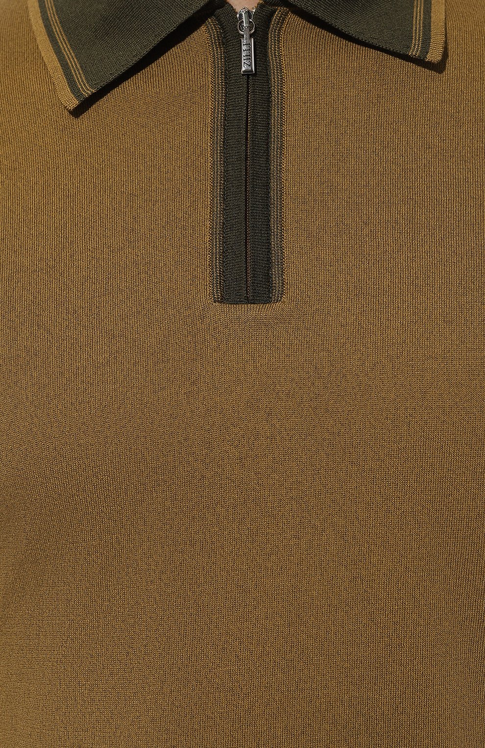 Поло из хлопка и шелка ZILLI, арт. KZP002M0142VUC000M, фото 5