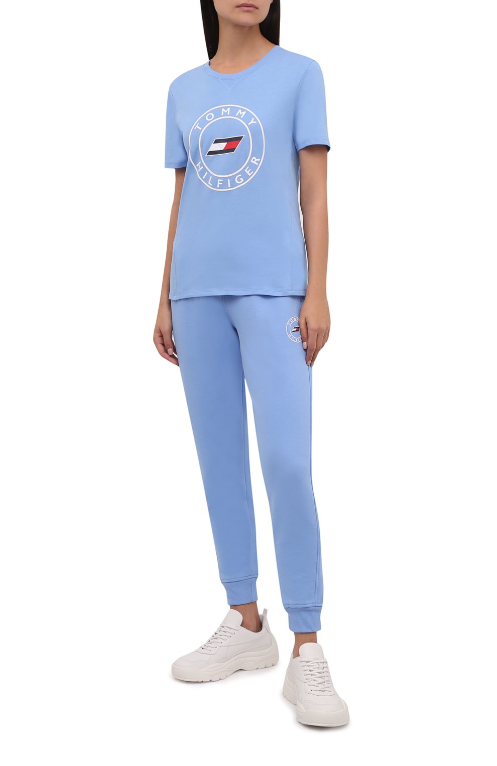 Хлопковая футболка TOMMY HILFIGER, арт. S10S101046, фото 2