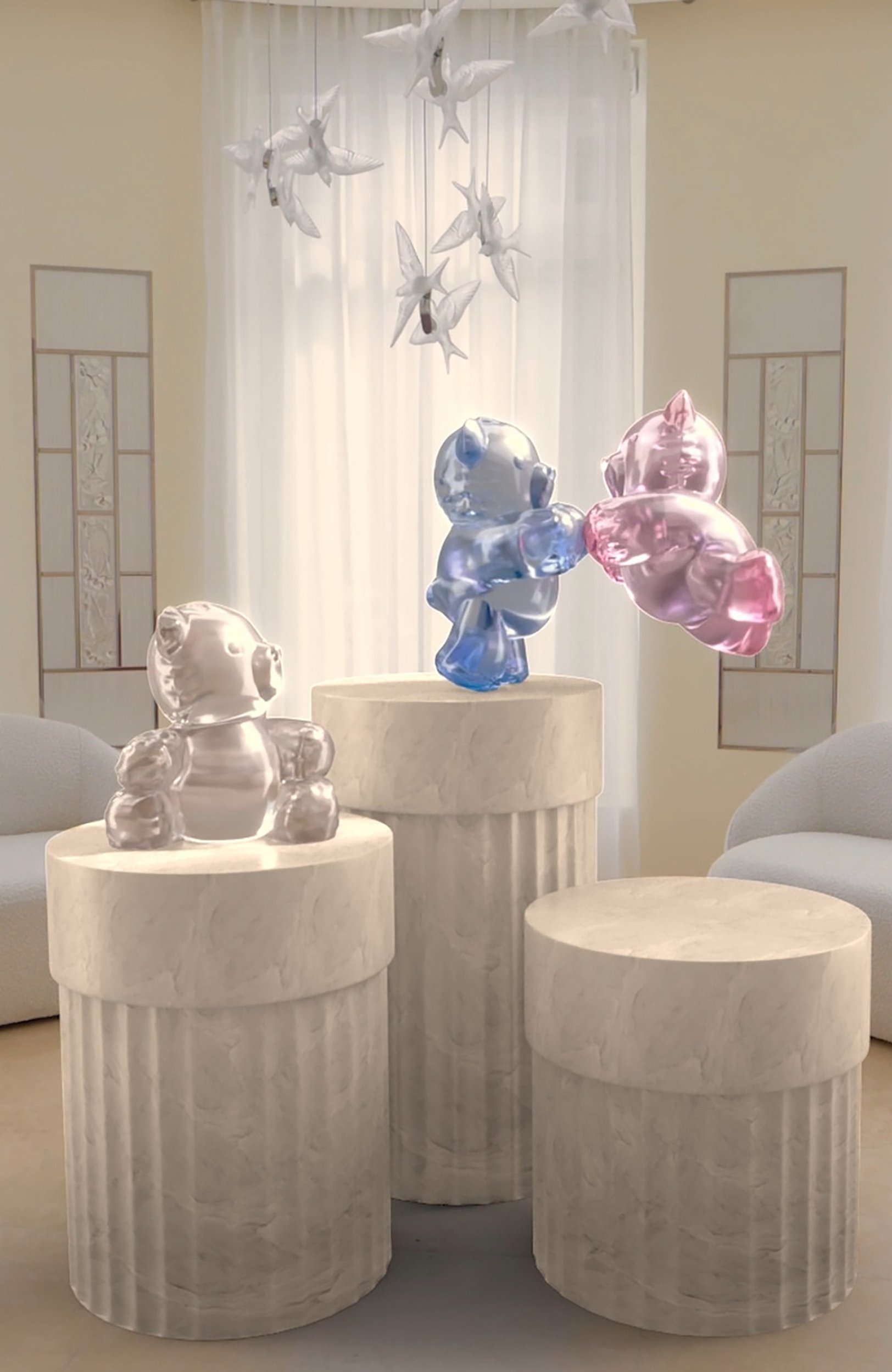 Скульптура teddy air LALIQUE, арт. 10874500, фото 4