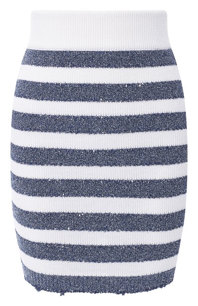 Женская юбка из вискозы и хлопка BALMAIN, арт. RF14464/K267