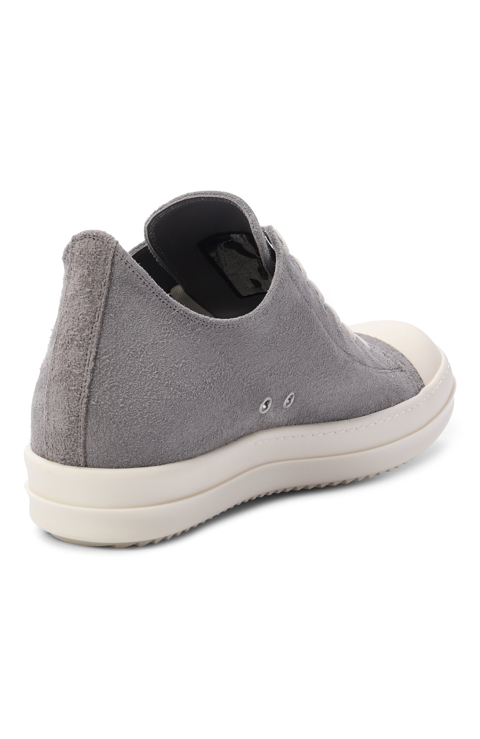Замшевые кеды low sneaks RICK OWENS, арт. RU02F4891/LVSH, фото 4