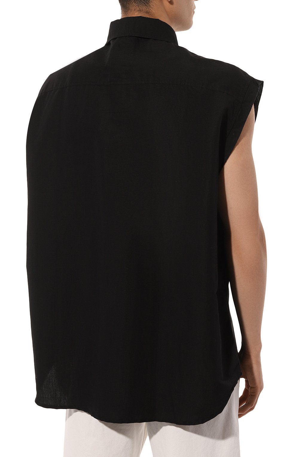 Рубашка изо льна и хлопка DIESEL, арт. A12899/0KLAX, фото 4