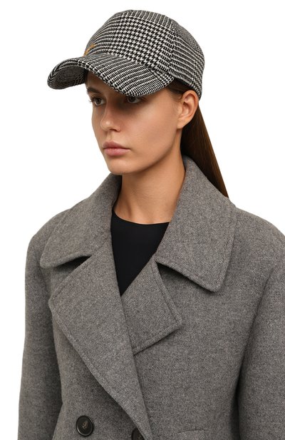 Бейсболка из шерсти и кашемира BALMAIN, арт. BF1XA195/WB79, фото 2