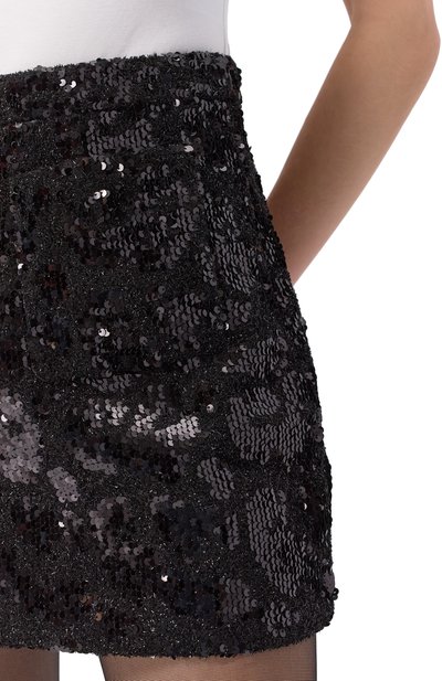 Юбка с отделкой пайетками IRO, арт. WM310PINA, фото 5