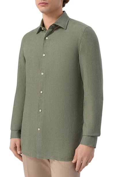 Льняная рубашка GIAMPAOLO, арт. 608/TS44322, фото 3