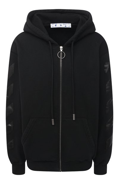 Женский хлопковая толстовка OFF-WHITE, арт. 0WBE005R21JER001